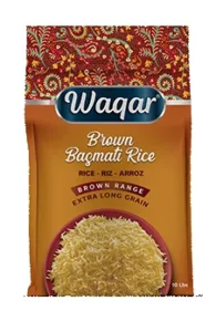 Brown basmati rice by Waqar Rice Mills