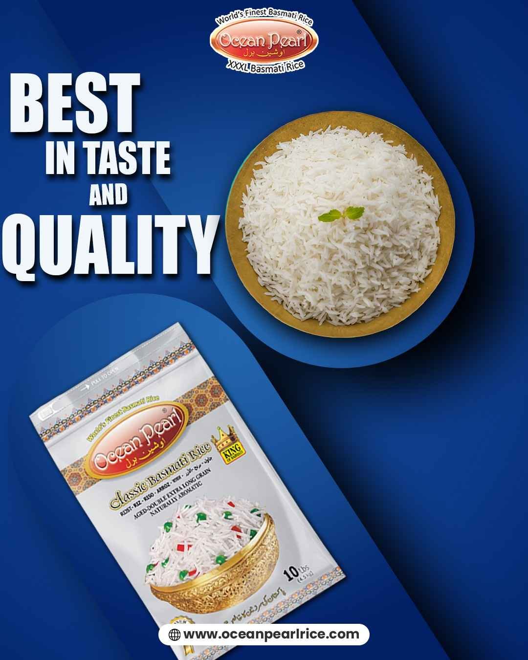 Oceanpearl 1121 Steam Premium Basmati Rice in Canada & USA